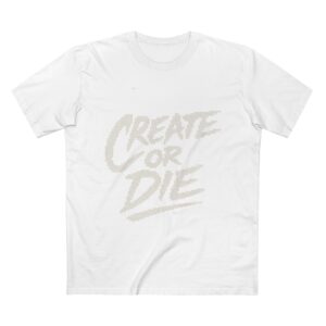 Creative Inspiration Tee - Motivational T-Shirt, Gift for Artists, Casual Wear, Creative Gift, Unique Fashion Statement, Everyday Comfort