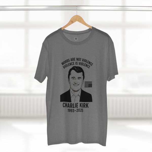 “Wear the Legacy. 10% of every shirt supports Turning Point USA in Charlie Kirk’s honor.”Charlie Kirk Quote Tee, Casual Graphic T-Shirt, Political Statement Shirt, Unique Gift for Activists, Everyday Wear