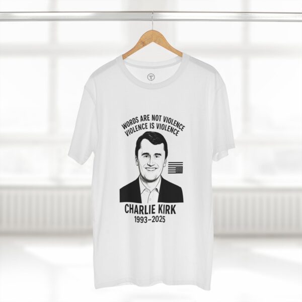 “Wear the Legacy. 10% of every shirt supports Turning Point USA in Charlie Kirk’s honor.”Charlie Kirk Quote Tee, Casual Graphic T-Shirt, Political Statement Shirt, Unique Gift for Activists, Everyday Wear