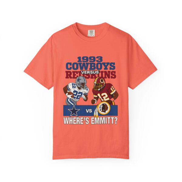 Cowboys vs Redskins Retro T-shirt, Sporty Vintage Tee, Football Fan Shirt, Unisex Graphic Tee, Game Day Apparel - Image 9