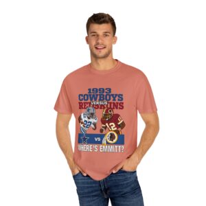 Cowboys vs Redskins Retro T-shirt, Sporty Vintage Tee, Football Fan Shirt, Unisex Graphic Tee, Game Day Apparel - Image 8