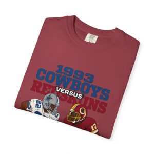 Cowboys vs Redskins Retro T-shirt, Sporty Vintage Tee, Football Fan Shirt, Unisex Graphic Tee, Game Day Apparel - Image 55