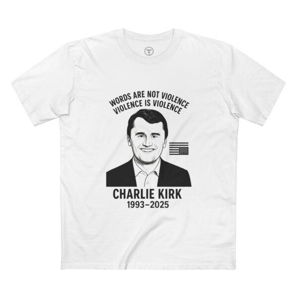 “Wear the Legacy. 10% of every shirt supports Turning Point USA in Charlie Kirk’s honor.”Charlie Kirk Quote Tee, Casual Graphic T-Shirt, Political Statement Shirt, Unique Gift for Activists, Everyday Wear