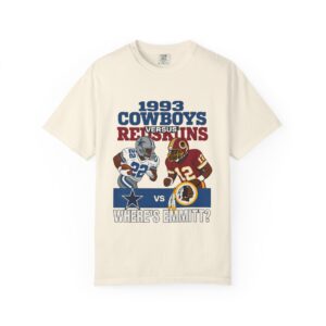 Cowboys vs Redskins Retro T-shirt, Sporty Vintage Tee, Football Fan Shirt, Unisex Graphic Tee, Game Day Apparel - Image 17