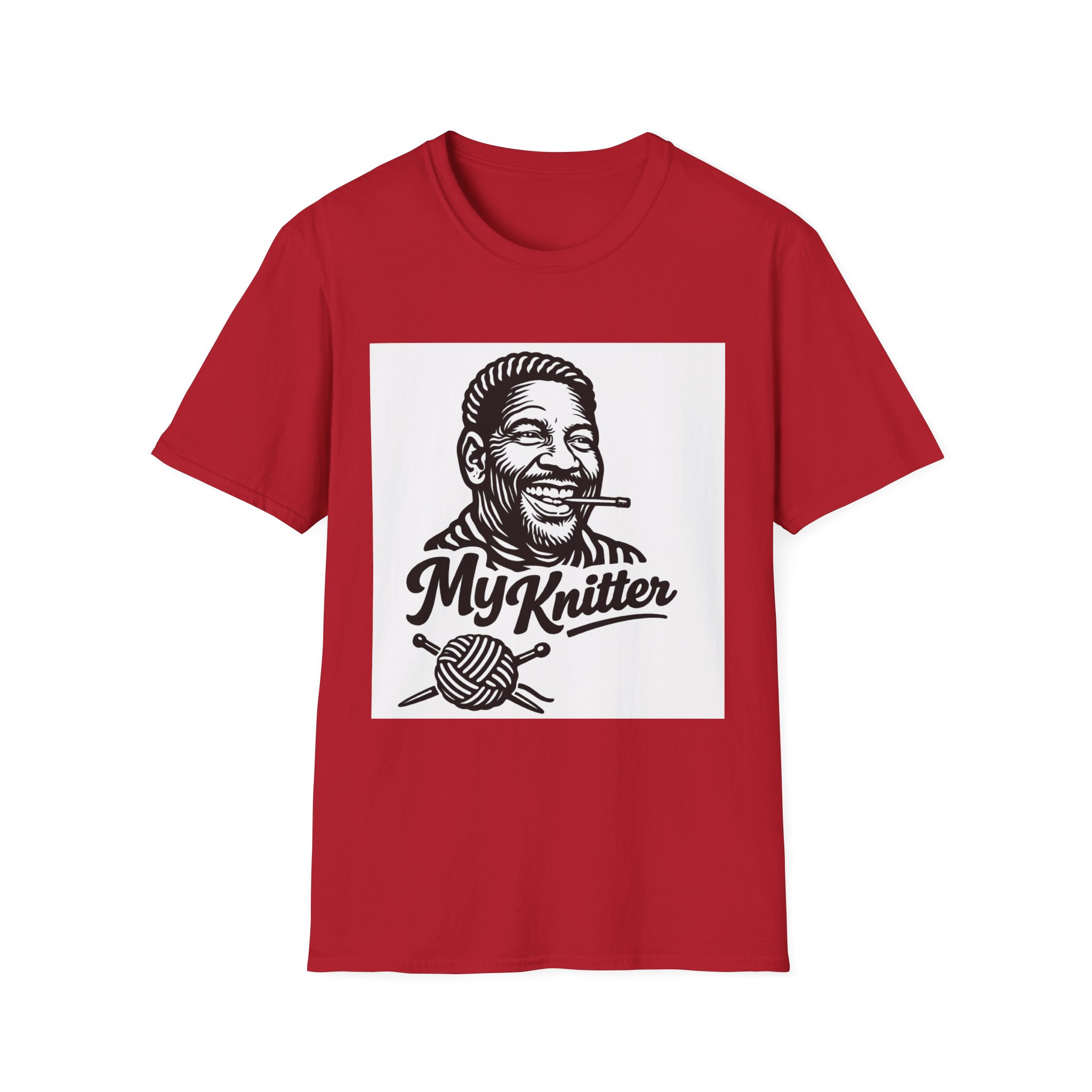 “My Knitter – Stay Trained Up” Tee - Image 25