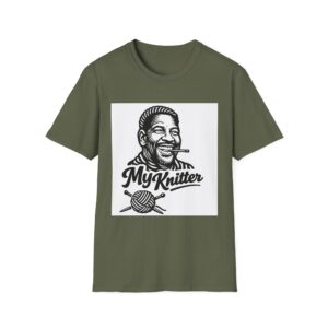 “My Knitter – Stay Trained Up” Tee - Image 12