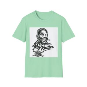 “My Knitter – Stay Trained Up” Tee - Image 13