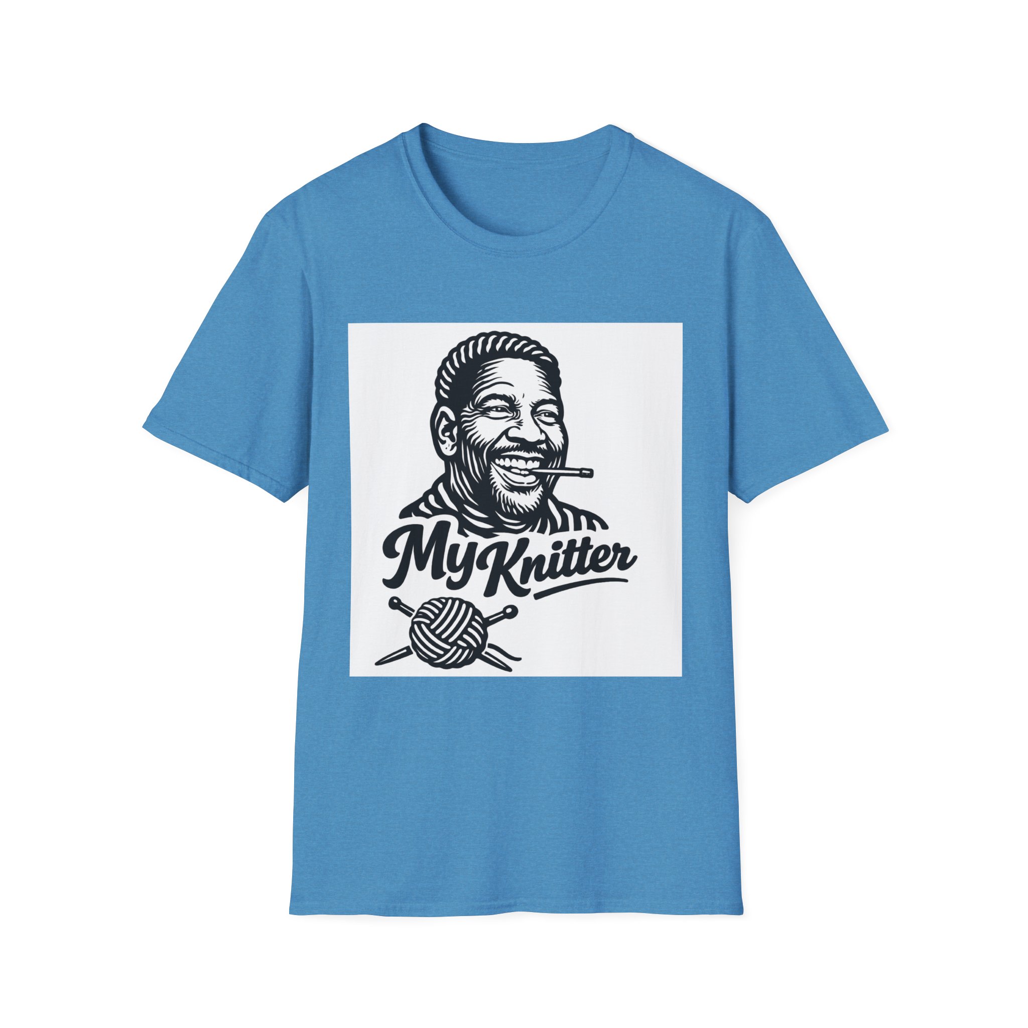 “My Knitter – Stay Trained Up” Tee - Image 21